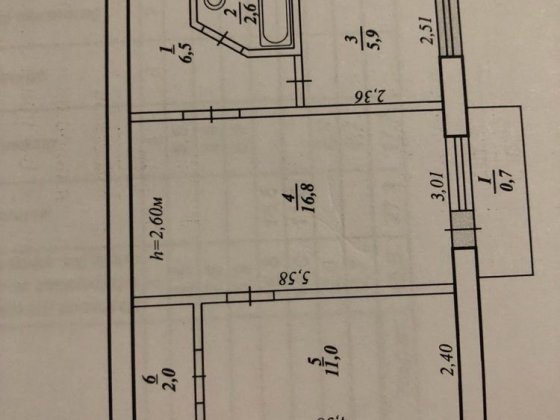 Продаж двокімнатної квартири