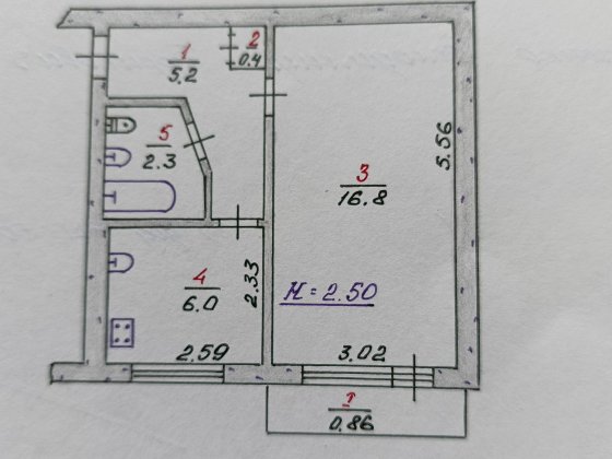 Продам однокімнатну квартиру на Інгульці Кривий Ріг