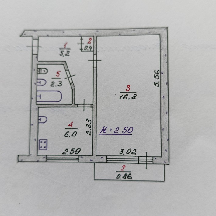 Продам однокімнатну квартиру на Інгульці - фото 1