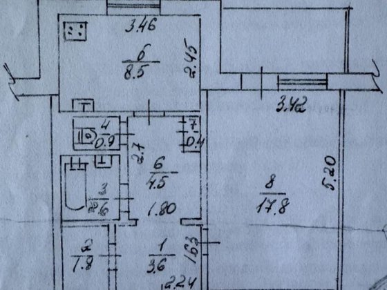 Продаж 1-к на Східному Кривий Ріг