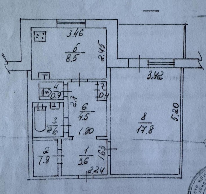 Продаж 1-к на Східному - фото 1