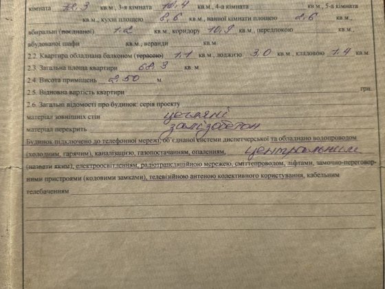 Продам квартиру в центрі міста Кременчук Кременчуг