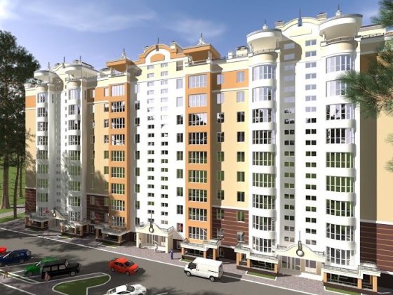 Продаж двокімнатної квартири 64,68 м2 в центрі Бучі, ЖК Паркова Оселя Буча