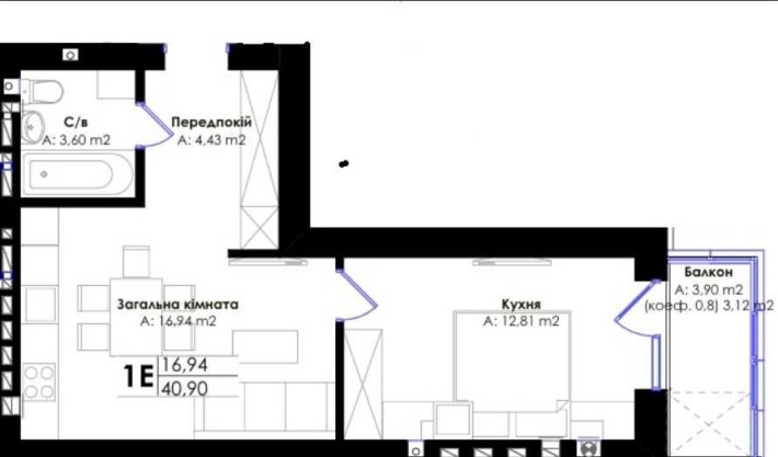 Інвестиційно привабливі 1-2кк - ЖК на вул. Літературна, Ірпінь 43763$ - фото 1