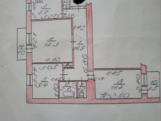 Продаж 3 кімнатної квартири р-н 21школи Луцьк