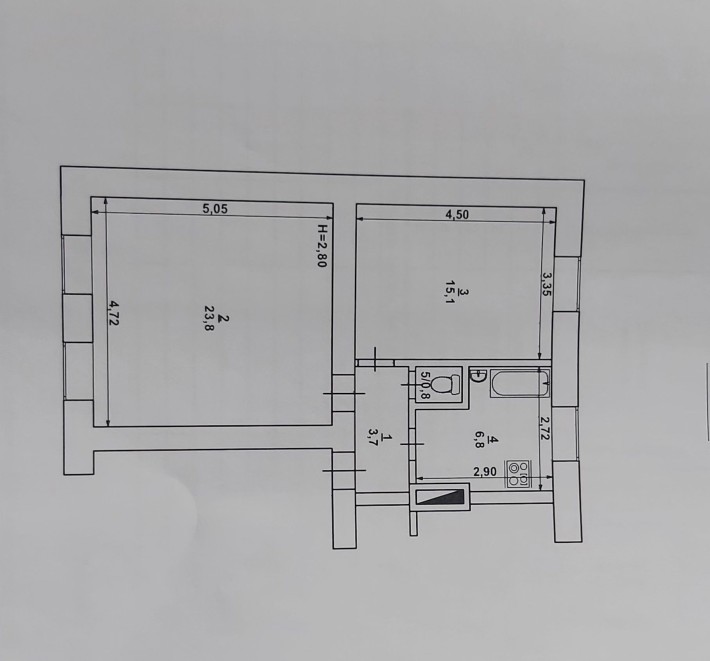 Продаж квартири 2к  Пионер, - фото 1