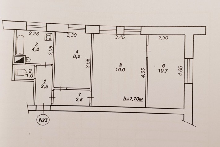 Продаю 3 кімнатну квартиру - фото 1