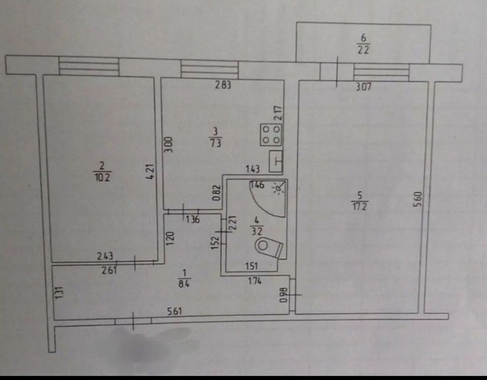 2х к.кв. АТБ Княжа продаж - фото 1