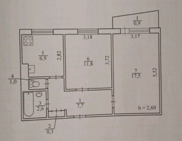 Продаж  2кімн квартири Аврааменко Вечірній бульвар - фото 1