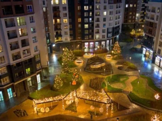 Двокімнатна, дизайнерський ремонт! ЖК бізнес класу! Меблі,техніка,ГАЗ. Ирпень