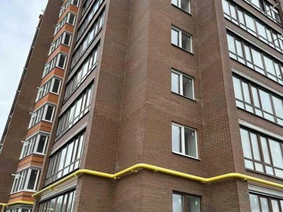 1к в цегляній новобудові 55 кв/м, з котлом, будинок зданий, поверх 5/9 Полтава