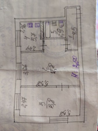 Продаж 2 кімн. квартири на "Інтернаті"(17 квартал) - фото 1