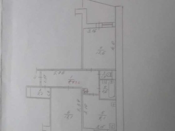 Продаж 2 кім квартири 60 м2 Ремонт мікр-н Сади №13469 Полтава