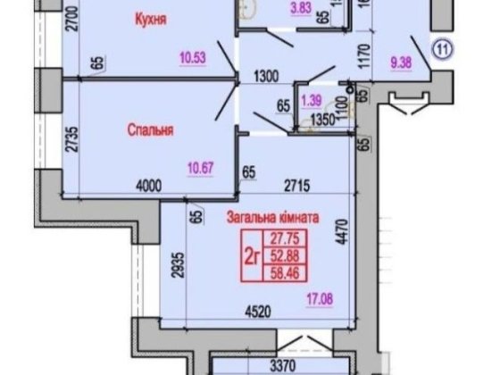 Продам новобудову Героїв Крут 60/4. Автомомне опалення. Суми