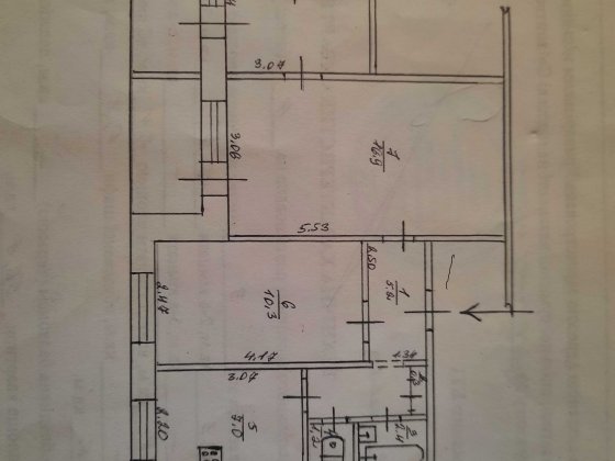 Продам  3-и кімнатну, приватизовану  квартиру. Кривой Рог
