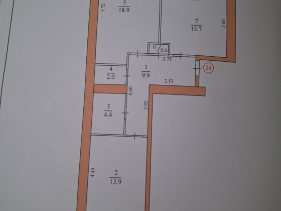 Продається двокімнатна квартира без ремонту . Тернополь