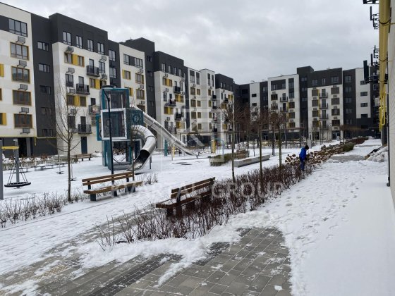 1-кімнатна 39,6 м² без ремонту  ЖК «Молодість» Ирпень