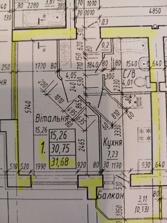 Продаж 1км. квартири  вул. Микулинецька 101,а - фото 1