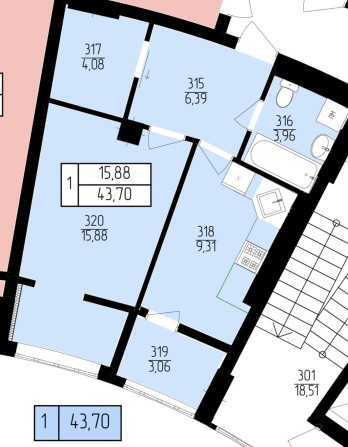 Вау планування та ціна 1кім/кварт. від забудовника.Гардеробна,2 лоджії - фото 1