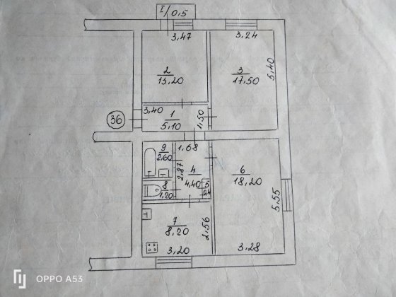 Продам 3-х комнатную квартиру район Пионер Кривой Рог