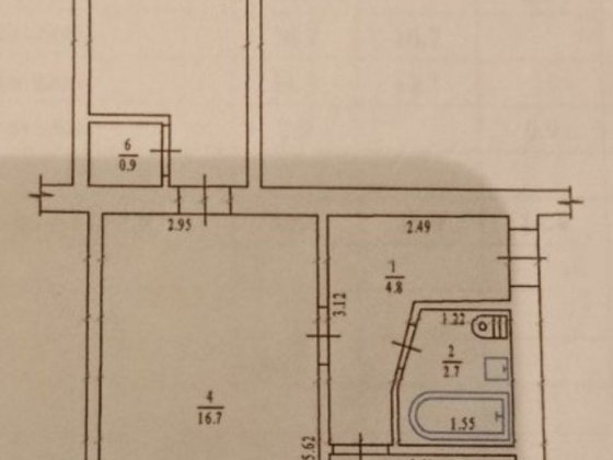 Продам 2х кімнатну ( р-н зупинки.Лялі убийвовк) Полтава