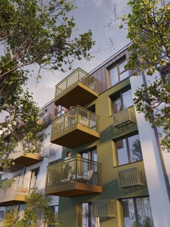 Однокімнатна квартира з панорамним виглядом на озеро - фото 1