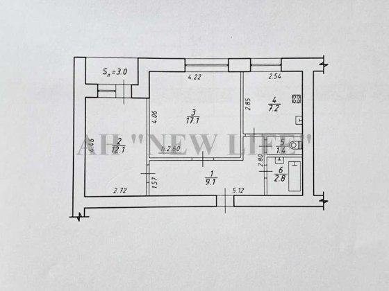 Двокімнатна вул. Новоміської Сотні (пр-т Шевченко) «Є Відновлення» Суми