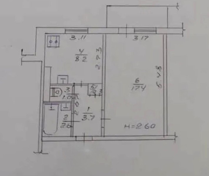 Продаж 1 кім  квартири - фото 1