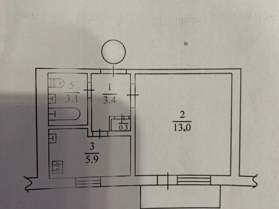 1-кімн. квартира по вул.Хотинській Чернівці