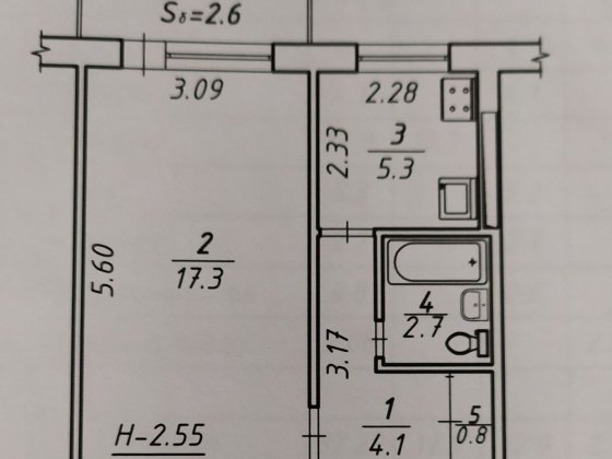 Продаж 1-кімн 2/5 поверх, некутова! Можна єВідновлення Суми