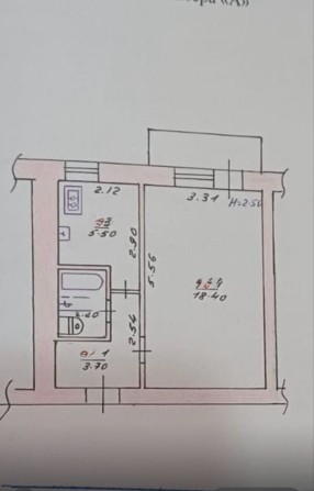 Однокімнатна квартира район бульвару - фото 1