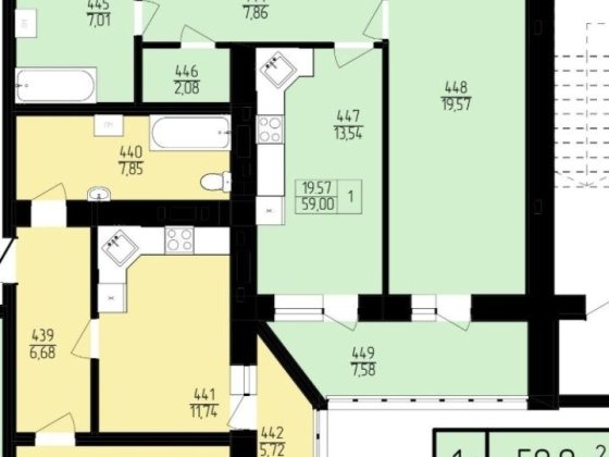 1 кімнатна квартира 2 в 1! Напряму в ід забудовника без комісії. Рівне