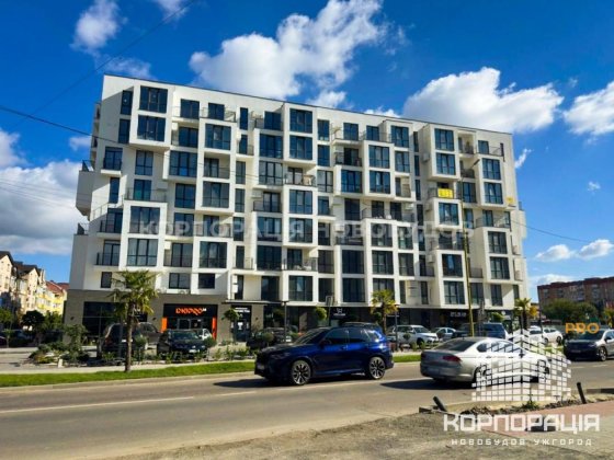 Продаж 1-км квартири, 46.3 м2, ЖК "В4", р-н ТЦ "Токіо", поруч парк Ужгород