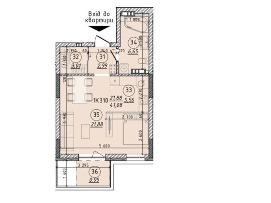 Продаж 1-кім квартири в ЖК “44 AVENUE” від забудовника | Центр Ужгород