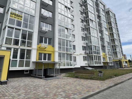 1к квартира 38м2, поверх 6/9, теплолічильник, ЖК Пелюстковий Полтава