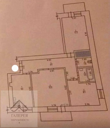 Продаж 3-х кімнатної квартири! Р-н Мотель - фото 1