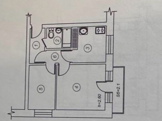 Продам 1к квартиру (розділену на 2 кімнати) район Хімгородок Сумы