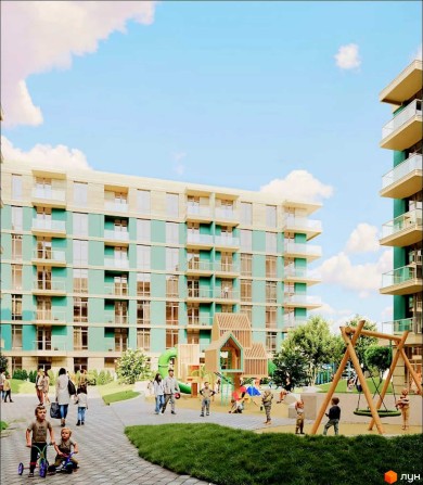 Чудове планування півторакімнатної квартири в новобудові - фото 1