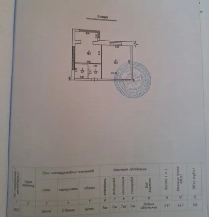 Велика однокімнатна квартира в новобудові - фото 1