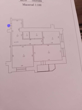 Алмазний.  2к квартира . Можливо Є-відновлення. - фото 1