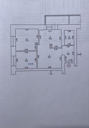 Продаж 2-кімнатної квартири + кухня-студія в ЖК «Стандарт», Полтава - фото 1