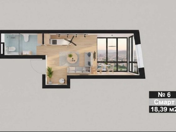 Смарт-квартира в топовій локації Ужгород