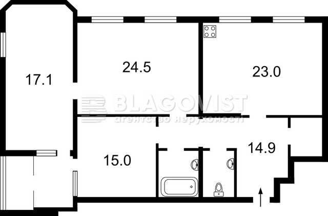 Оболонь продаж 3к квартири  Лук’яненка Левка 2-4 - фото 1