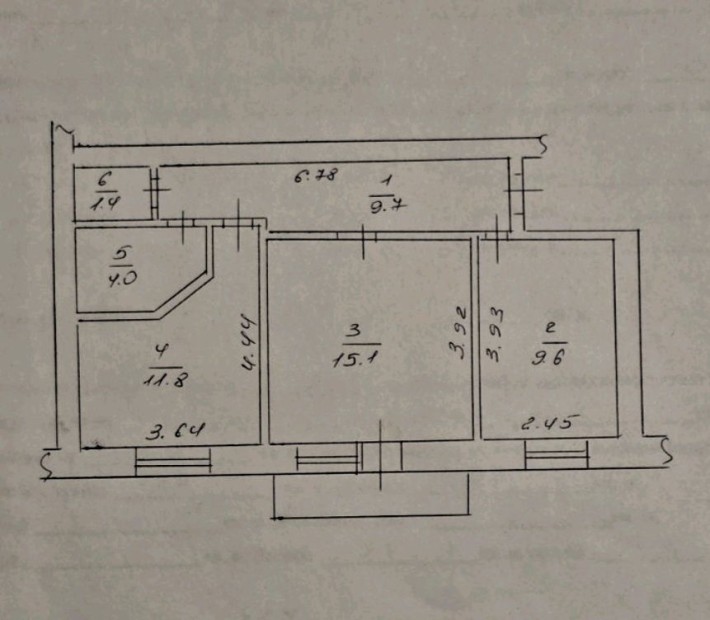 Продаж 2-кімнатної квартири. ПЗР. - фото 1