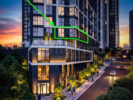 НИЗ РИНКУ! 1550$/м2 90м2 Розтермінування Nordica, Новопечерські Липки Київ