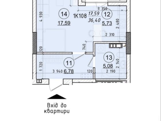 Продаж 1-кімнатної квартири в ЖК “44 AVENUE” - центр Ужгорода Ужгород