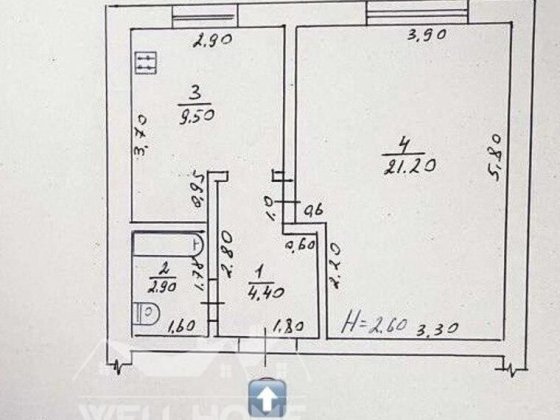 Продаж квартири 1к Бориспільська, 3Б Київ Киев