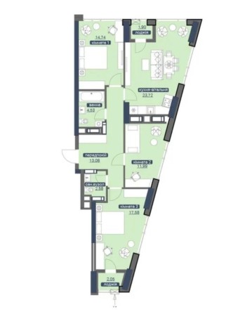 ЖК Метрополіс,3-х квартира! Без комісії! - фото 1