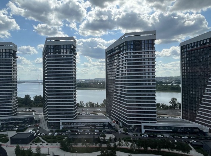 Great Грейт Осокорки продаж 2х квм квартири з видом на Дніпр 75м2 - фото 1