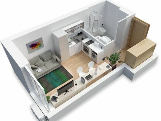 Смарт-квартира 27кв.м, Троєщина, Деснянський район Киев